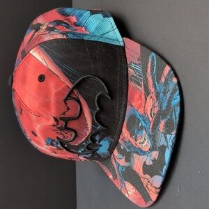 DC Comics Batman Multi-Colored Snapback Hat.